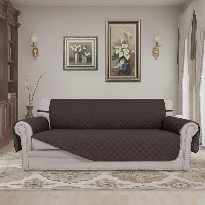 Easy-Going 4 Seater Sofa Slipcover Reversible Sofa Cover Water Resistant Couch - Image 2