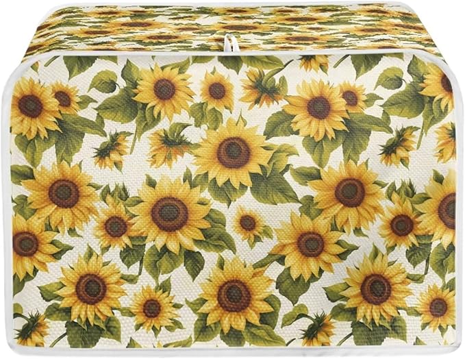 ZFRXIGN Sunflower Toaster Covers 4 Slice Toaster Cover by ZFRXIGN
