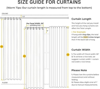 INOVADAY 100% Blackout Curtains - Image 8