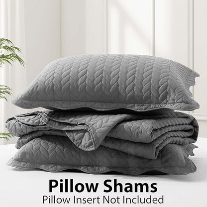 IR Imperial Rooms King Quilt Bedding Set Size + 2 Pillow Shams - Image 6