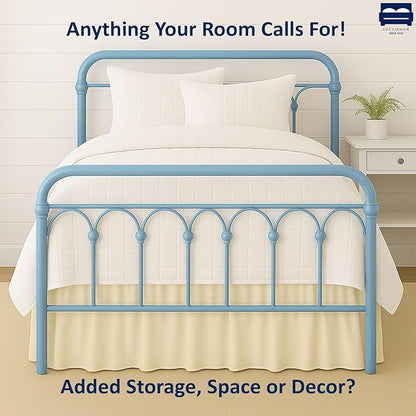 Cottingon Bed Skirt King 12" Drop - Image 4