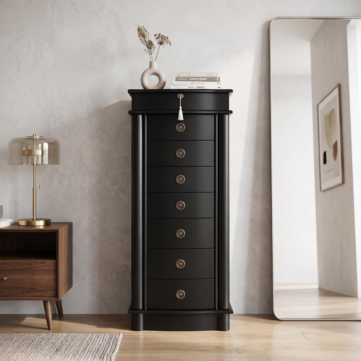 hives and honey nora jewelry armoire cabinet with, main product view