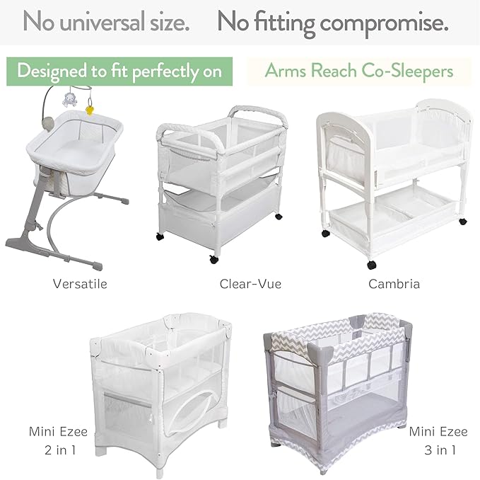 Bassinet Fitted Sheets Compatible - Image 2