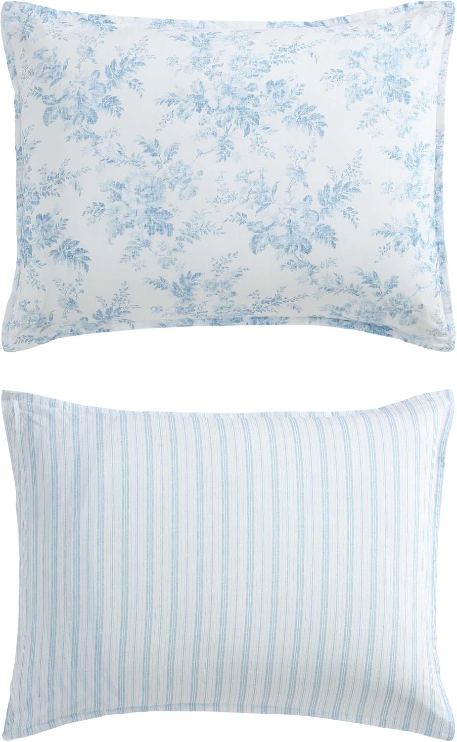 Laura Ashley - King Size Comforter Set with Matching Shams