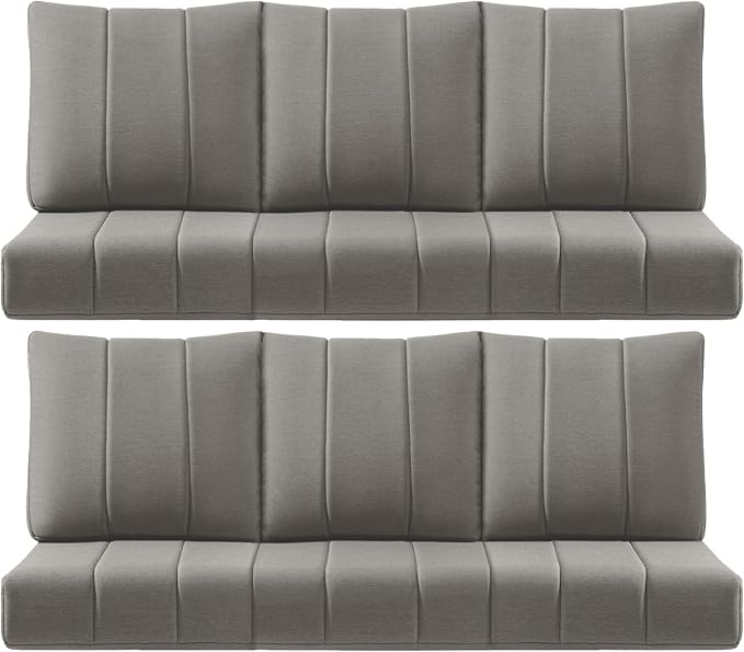 Luxury 24x24x6 Inch Kitty Outdoor Deep Seat Cushions Set of 6 by ACTREST