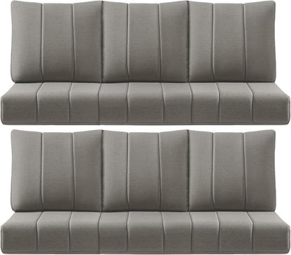 Luxury 24x24x6 Inch Kitty Outdoor Deep Seat Cushions Set of 6 by ACTREST