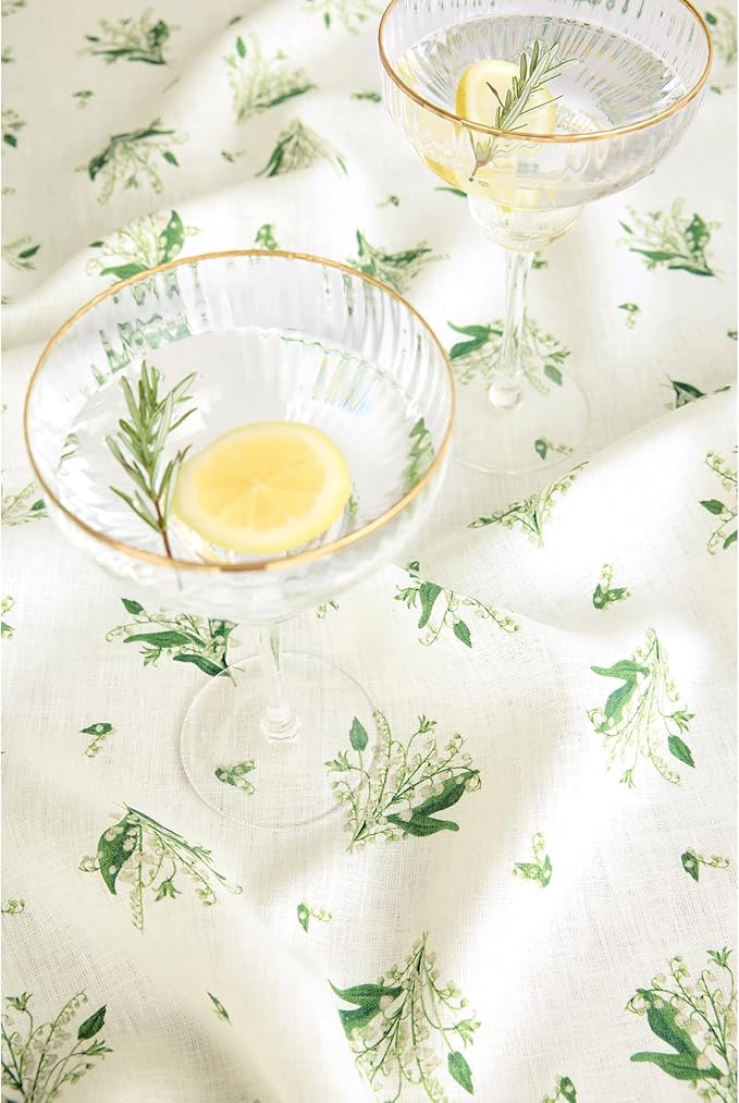 Solino Home Lily Floral Print Table Runner 60 inch - Image 9