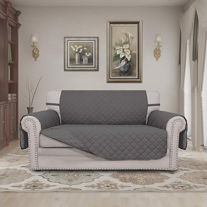 Easy-Going Reversible Loveseat Couch Cover - Image 2