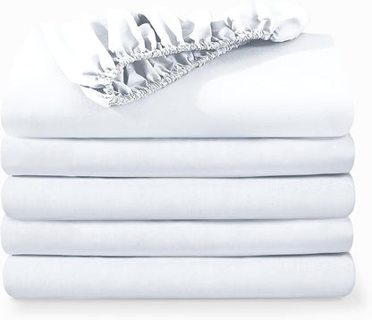 Bare Home 5-Pack Fitted Bottom Ultra-Soft Sheets California King by BareHome