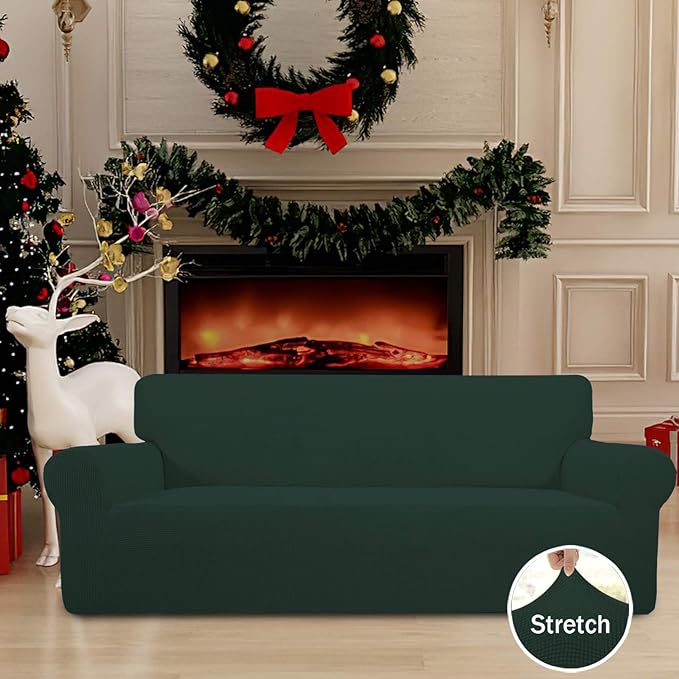 Easy-Going Stretch Sofa Slipcover 1-Piece Sofa Cover Furniture Protector Couch - Image 2