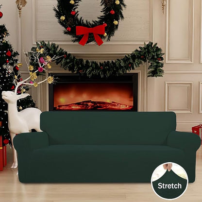 Easy-Going Stretch Sofa Slipcover 1-Piece Sofa Cover Furniture Protector Couch - Image 2