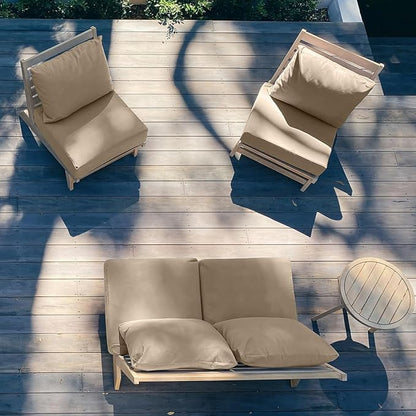 Sundale Outdoor Olefin Deep Seat Cushion, Patio Chair Cushion and Pillow - Image 9