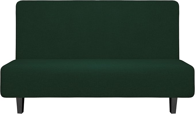 Easy-Going Stretch Futon Slipcover Armless Futon Bed Cover Furniture Protector by Easy-Going