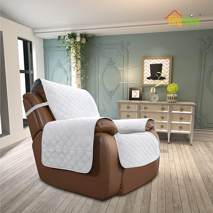 Easy-Going Sofa Slipcover Waterproof Oversized Recliner Chair Cover Non-Slip - Image 2