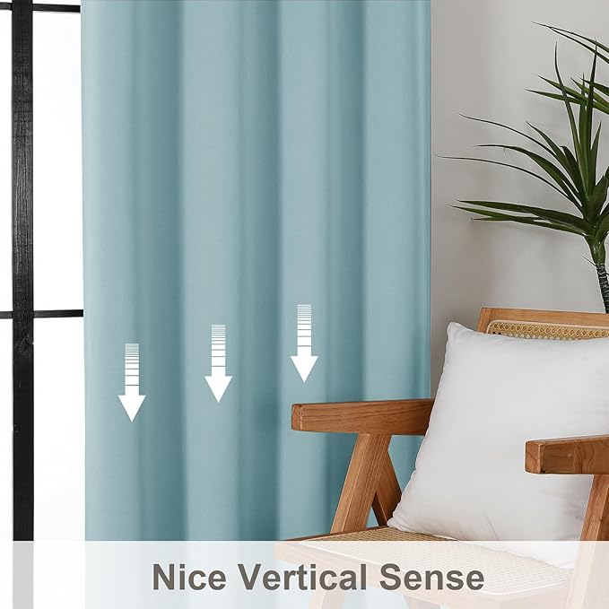 Gwine Short Curtains 30 Inch Length, Light Filtering Small Kitchen Window - Image 8