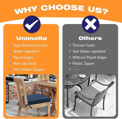 Sunbrella Round Corner Seat Cushions, Indoor Outdoor Water Repellent Universal - Image 7
