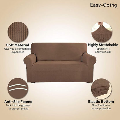 Easy-Going Stretch Oversized Sofa Slipcover 1-Piece Sofa Cover Furniture - Image 3