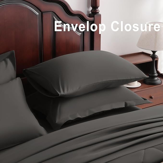 NTBAY Queen Comforter Set with Sheets, 7 Pieces Soft and Breathable Queen - Image 5