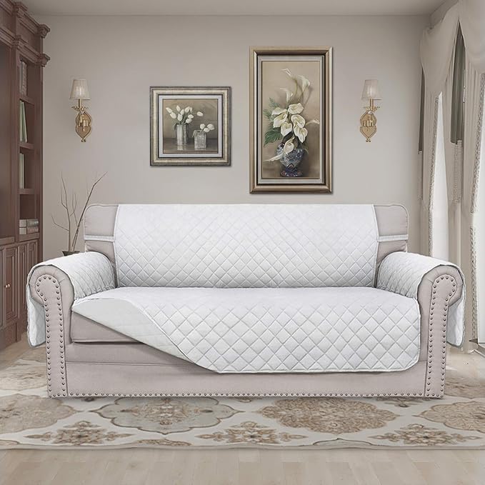 Easy-Going Sofa Slipcover Reversible Loveseat Sofa Cover Couch Cover - Image 2