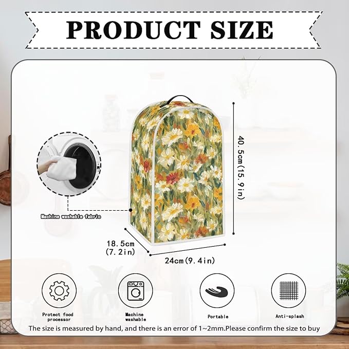 Print Dust Blender Covers For Kitchen Food Processor Cover for Women Stand - Image 6