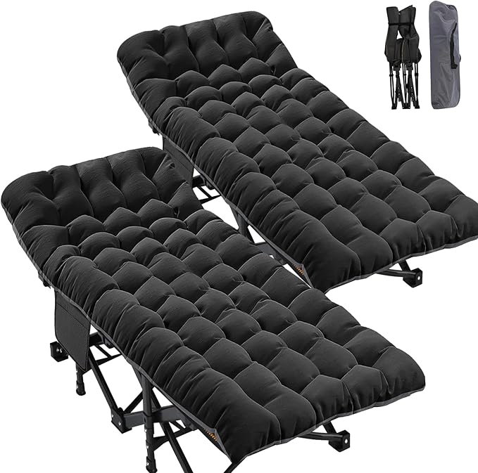 ABORON 2PK XXL Camping Cot for Adults 900LBS by ABORON