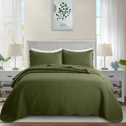 IR Imperial Rooms 8 Pack Quilt King Size Bedding - Image 3