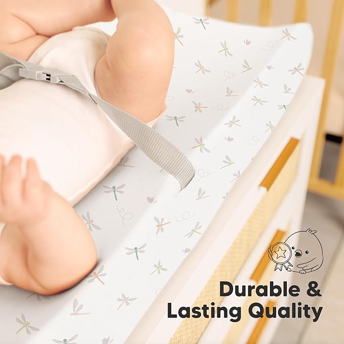 2-Pack Organic Changing Pad Covers - Image 7