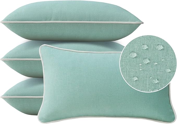 Decorative Outdoor Water Repellent Throw Pillows by Unimatta