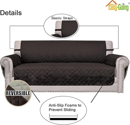 Easy-Going Oversized Chair Sofa Slipcover Reversible Sofa Cover Water Resistant - Image 3