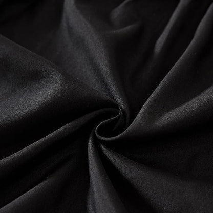 MEILA Wrap Around Bed Skirt Three Fabric Sides Elastic Dust Ruffled 16 Inch - Image 4