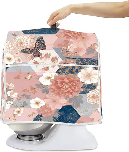 Mixer Dust Cover for 8.5-9.5 Qt Stand Mixer, Cloth Cover by BVBOX
