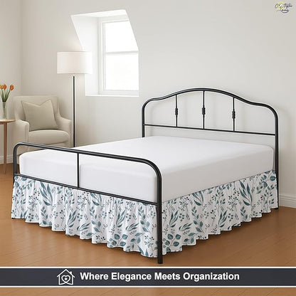 Cottington Lane Ruffled Bed Skirt Twin Size - Image 8