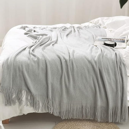 Homiest Decorative Knitted Throw Blanket - Image 3