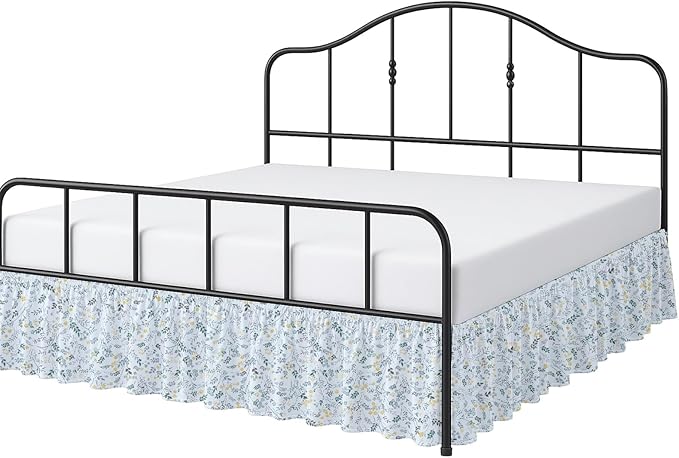 Cottington Lane Ruffled Bed Skirt King Size by CottingtonLane