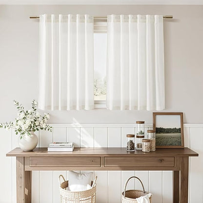 Nanspring 24 Inch Linen Curtains - Image 7
