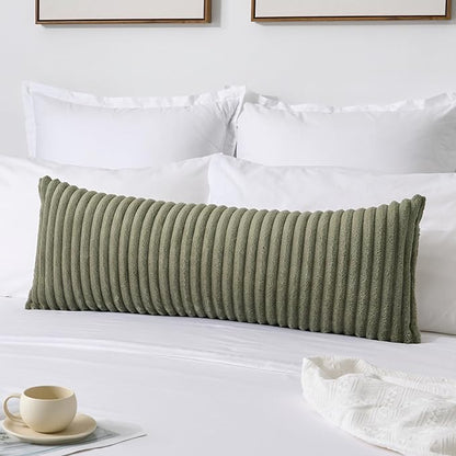 Kevin Textile Soft Plush 14x36 Inch Long Lumbar Pillow Cover 1 Pack, Luxury - Image 4
