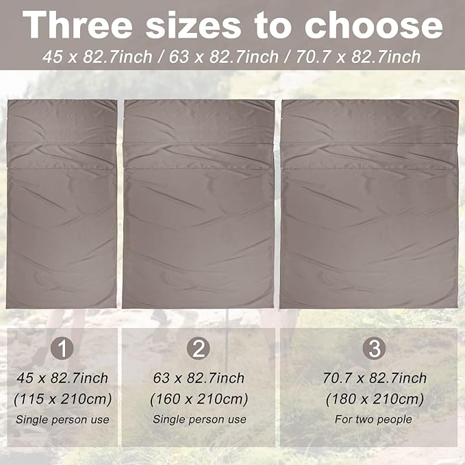 Sleeping Bag Liner Travel Sheets - Image 6