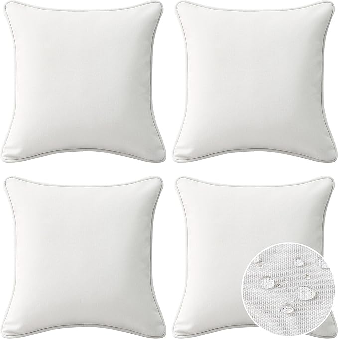 Decorative Outdoor Water Repellent Throw Pillows by Unimatta