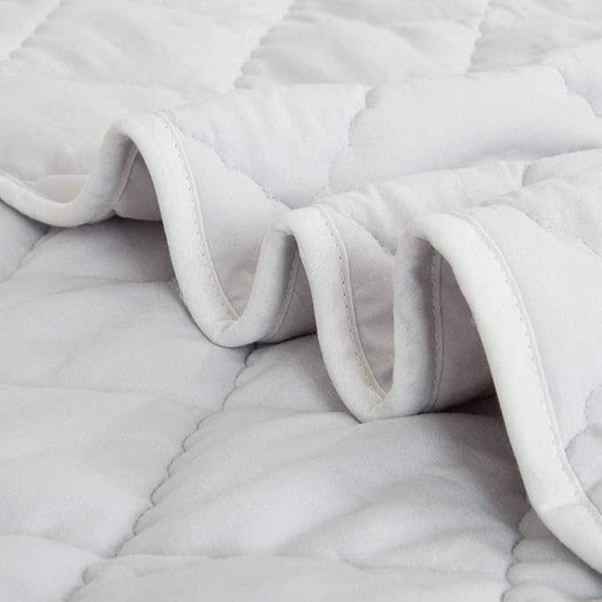 NTBAY Down Alternative Toddler Comforter, Lightweight and Warm Solid Color Baby - Image 3