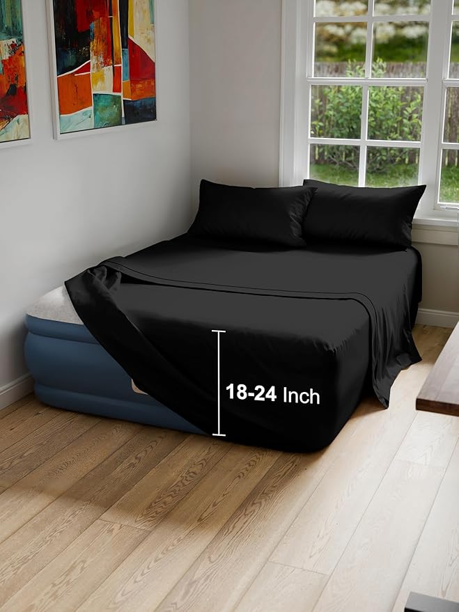 Air Mattress Sheet Set for Queen Size by CGKUnlimited