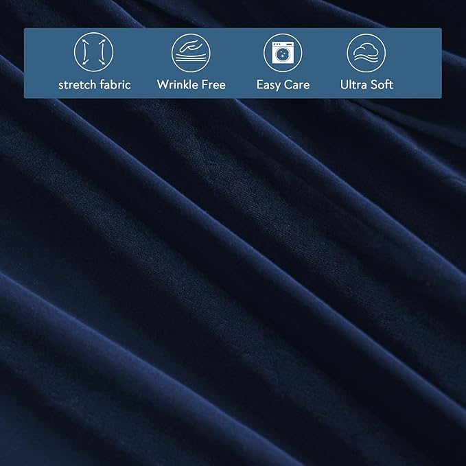 Twin Fitted Sheet Only, Super Soft & Cozy Twin Size Bed Sheets - Image 4