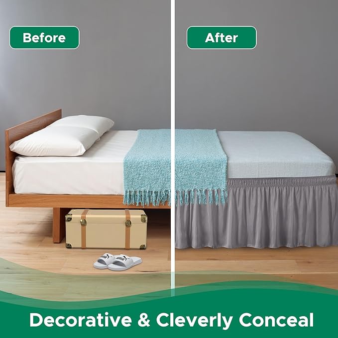 Biscaynebay Wrap Around Bed Skirts - Image 7