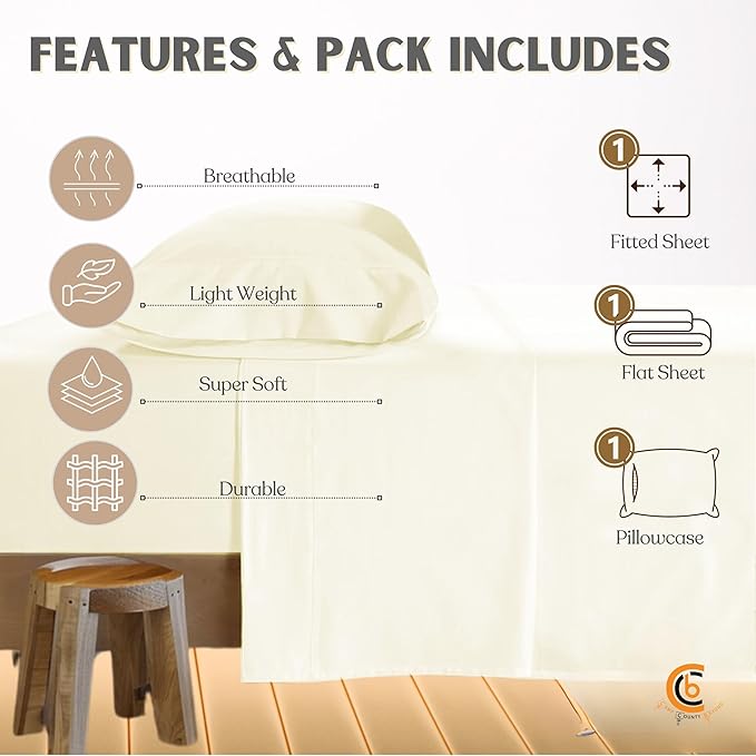 Camping Cot Sheets 33" x 75" - Image 4