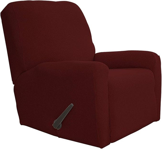 Easy-Going Recliner Stretch Sofa Slipcover Sofa Cover 4-Pieces Furniture by Easy-Going