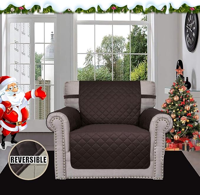 Easy-Going Chair Sofa Slipcover Reversible Sofa Cover Water Resistant Couch - Image 2