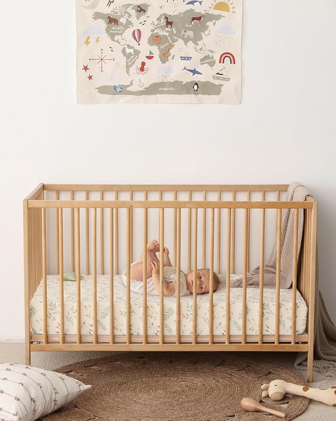 Blissful Diary Muslin Crib Sheets - Image 4