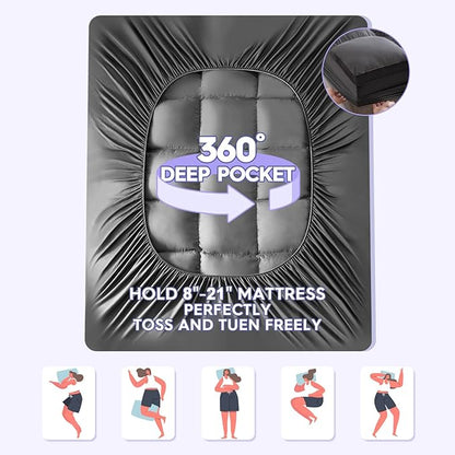 ABENE Mattress Topper Twin for Back Pain Relief, Extra Thick Mattress Pad - Image 4