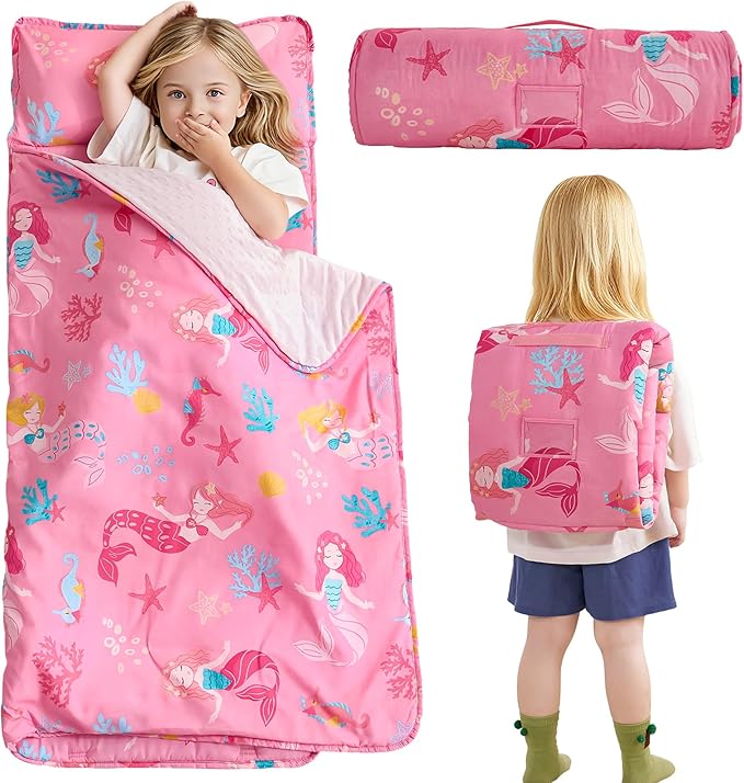 DJY Toddler Nap Mat, Kid Slumber Bag by HOME