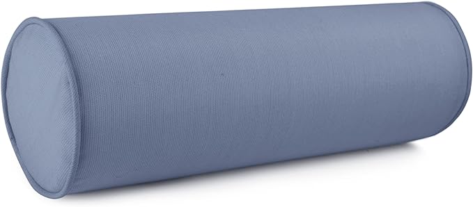 Austin Horn Classics Sunbrella Set of 2 Zippered Neck Bolster Pillow, Made by AustinHornClassics