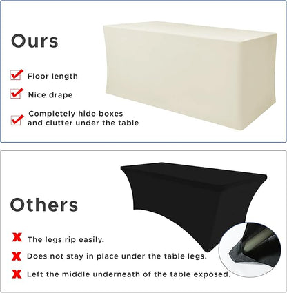 Nasitos Fitted Table Covers Stretch Spandex - Image 5